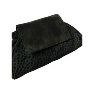 LEATHER LEOPAORD PURSE
